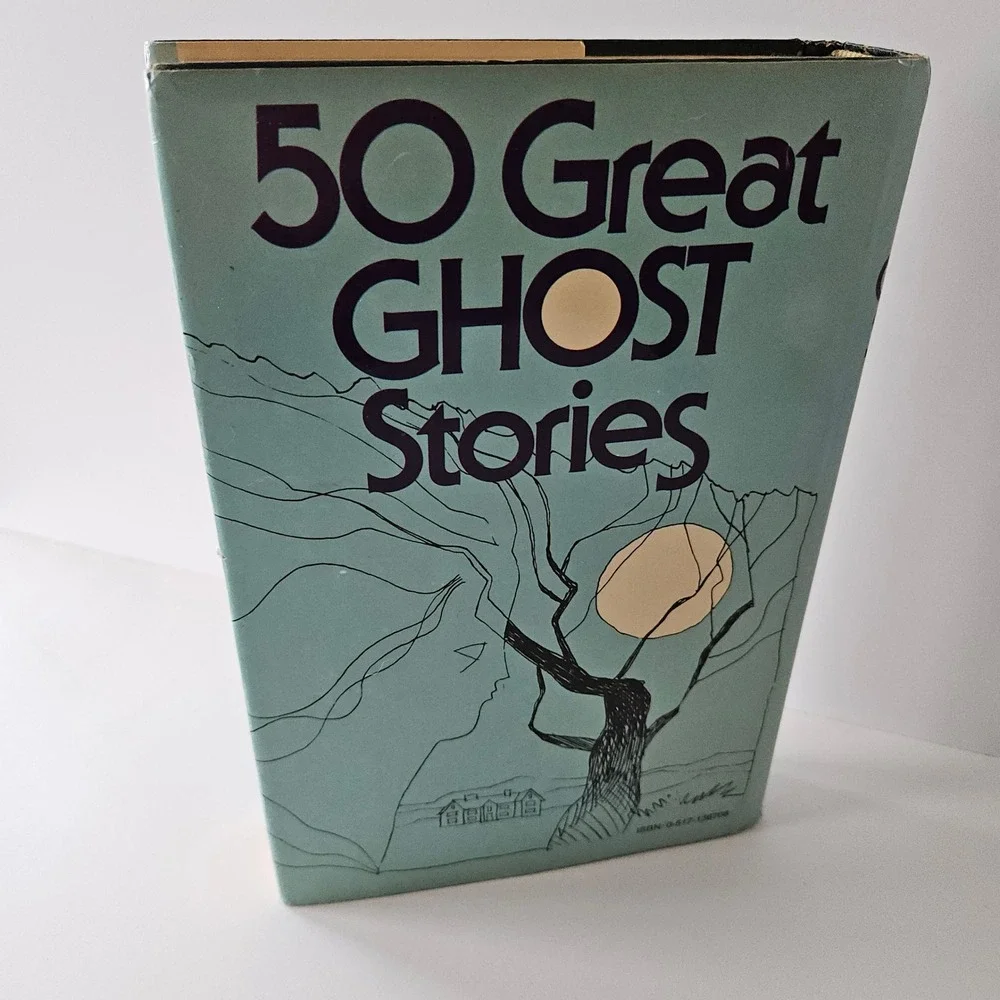 50 Greatest Ghost Stories by John Canning 1971 Hardcover DJ Book